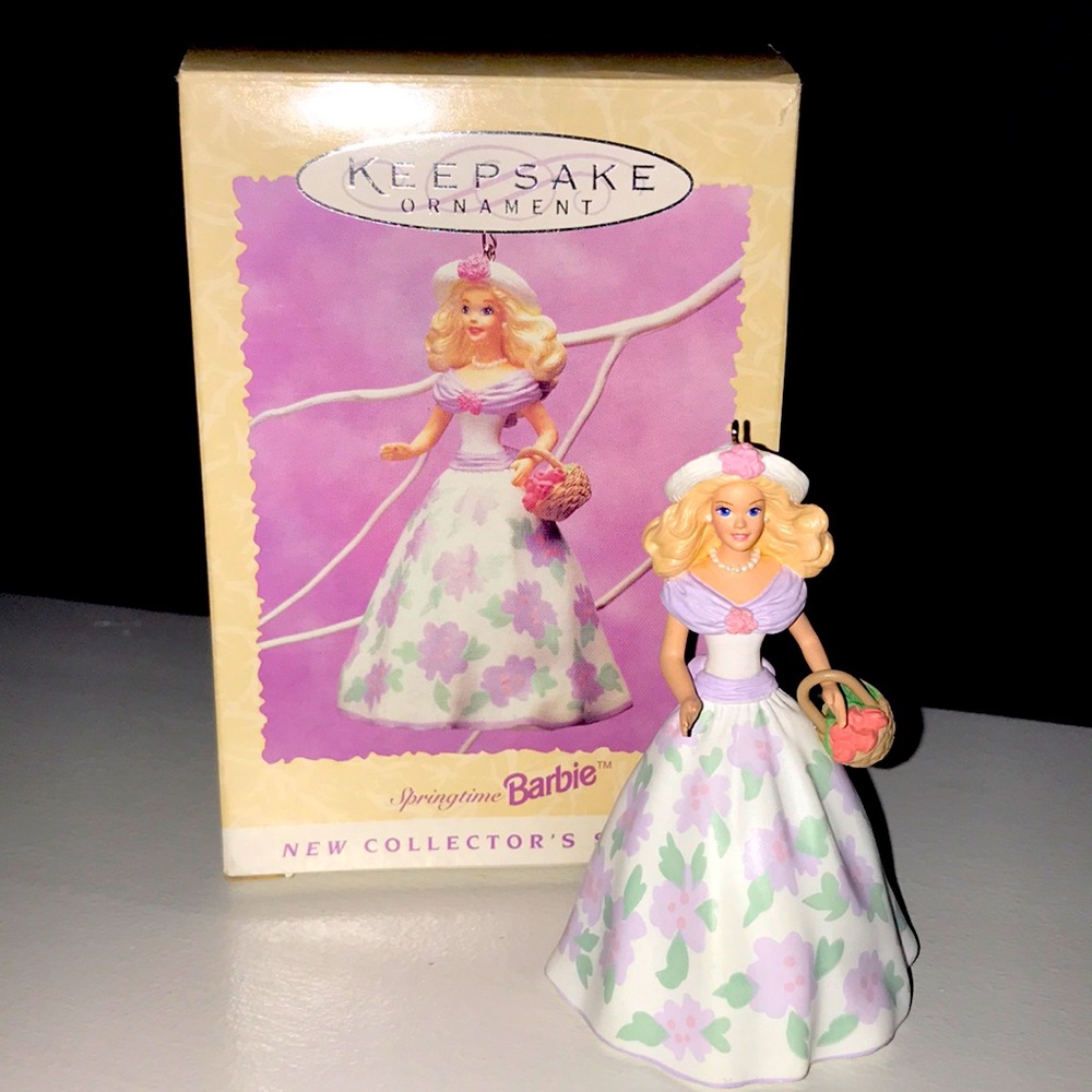 🎀 Hallmark Springtime Barbie Ornament